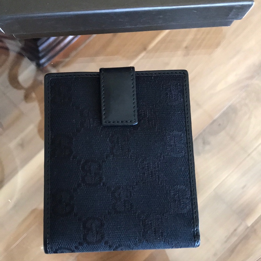 Gucci black wallet with coin purse and box - Picture 4 of 7
